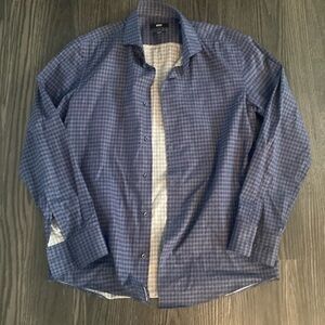 🍍HUGO BOSS BUTTON UP SHIRT🍍SLIM FIT🍍40 15 3/4🍍Q-2